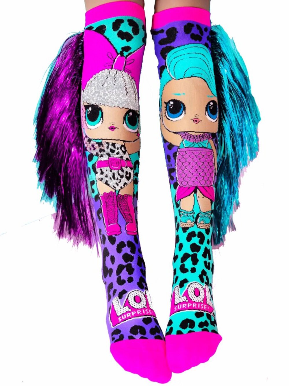 Madmia x LOL Suprise Disco Girls Knee Socks (pair)